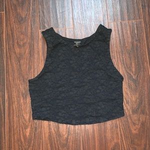 Lace crop top